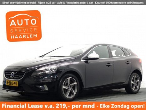 Volvo V40 - 2.0 D4 191pk R-Design Business Navi, Leer, Mf Stuur, ECC, LMV - 1