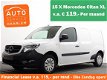 Mercedes-Benz Citan - 109 CDI Extra Lang , Airco- Al v.a. € 119, - per maand - 1 - Thumbnail