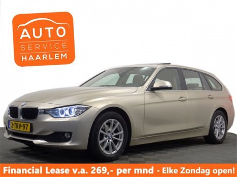 BMW 3-serie Touring - 316I HIGH EXECUTIVE AUT8, Panodak, Leer, Navi Pro, Xenon, Full - 1