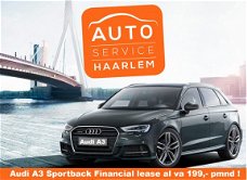 Audi A3 Sportback - 1.4 TSI S-LINE [FINANCIAL LEASE V.A € 199, - ]