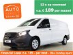 Mercedes-Benz Vito - 109 343 CDI XL Extra Lang -3 pers- 12 x v.a. € 14.900, - 1 - Thumbnail