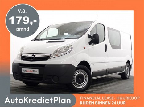 Opel Vivaro - 2.0 CDTI L2 H1 Dubbel Cabine -6 Persoons- Navi, Airco, Direct leverbaar - 1