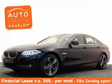 BMW 5-serie - 520D Sedan 184pk HIGH EXE M-SPORT Navi, Leer, Camera, Xenon, ECC, LMV