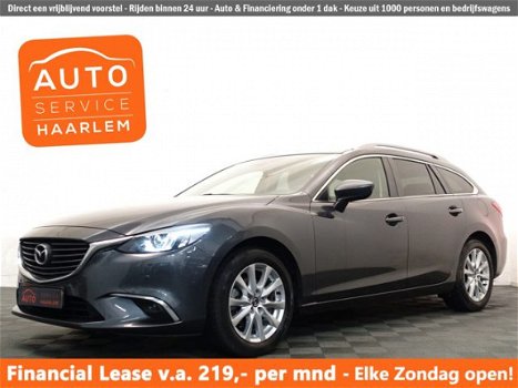 Mazda 6 Sportbreak - 2.0 SkyActiv-G 165pk GT, BOSE, Leer, Navi, Xenon, Full - 1