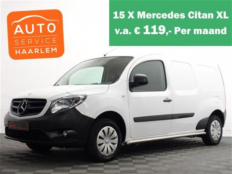 Mercedes-Benz Citan - 109 CDI Extra Lang Al v.a. € 119, - per maand - 1