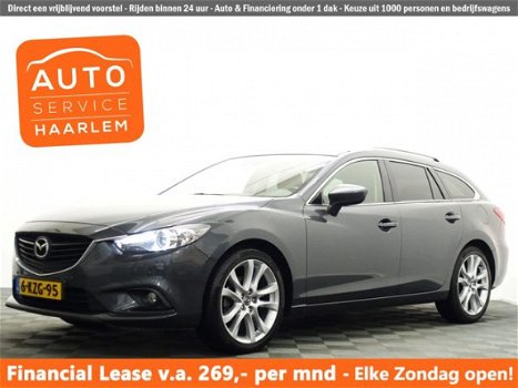 Mazda 6 Sportbreak - 2.0 HP GT-M 165pk BOSE, Leer, Navi, Xenon, Camera, Memory, LMV - 1