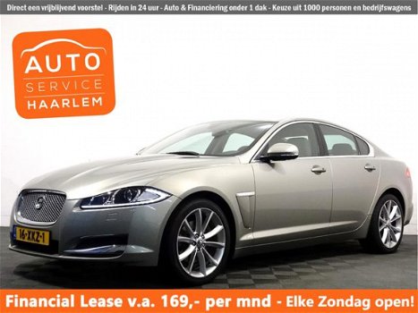 Jaguar XF - 2.2D 191pk Premium Edition aut, Leer , Navi, Xenon led, LMV, ECC, Full - 1