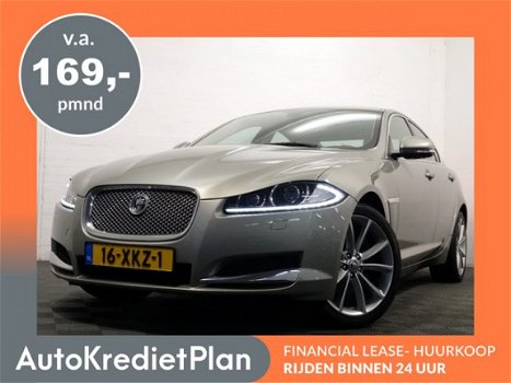 Jaguar XF - 2.2D 191pk Premium Edition aut, Leer , Navi, Xenon led, LMV, ECC, Full - 1