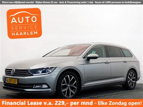 Volkswagen Passat Variant - 1.6 TDI R-LINE EDITION dsg7, Panodak, Leer, Xenon Led, Navi, Full - 1