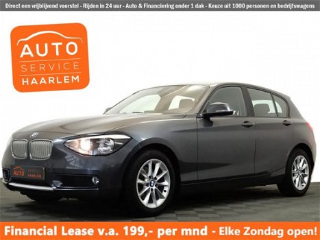 BMW 1-serie - 118D HIGH EXE URBAN AUT8, Hleer, Navi, ECC, LMV - 1