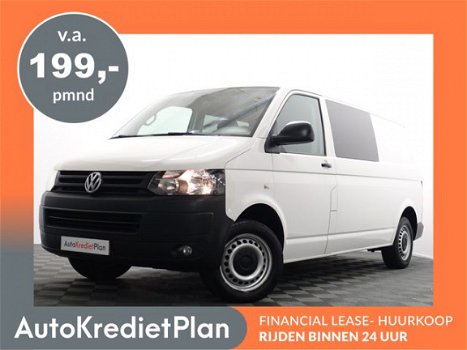 Volkswagen Transporter - 2.0 TDI L2 H1 Dubbel Cabine Comfortline , Airco - 1