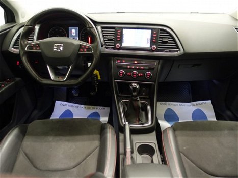 Seat Leon - 1.4 TSI 150pk FR Edition, Panoramadak, Leer, Navi, PDC, ECC, LMV - 1