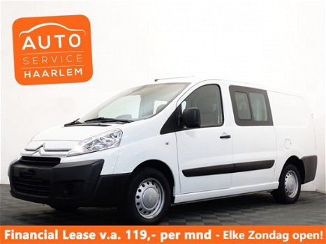 Citroën Jumpy - 1.6 HDI L2 H1 Busines Dubbele Cabine , 5 persoons, airco, Navi - 1