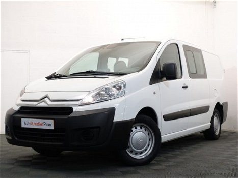 Citroën Jumpy - 1.6 HDI L2 H1 Busines Dubbele Cabine , 5 persoons, airco, Navi - 1