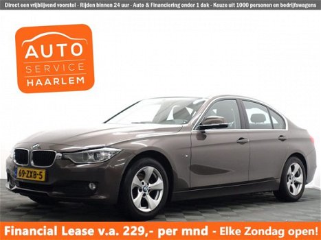 BMW 3-serie - 320i Sedan 170pk High Executive M Vol Leer, Navi, Xenon, PDC, ECC, LMV - 1