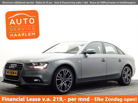 Audi A4 - Sedan 1.8 TFSI 170pk Pro Line S [S-Line] Navi, Mf Stuur, Cruise, ECC, LMV - 1