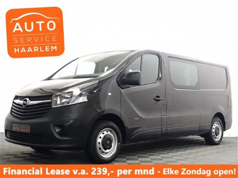 Opel Vivaro - 1.6 CDTI Bi Turbo L2 H1 Dubbel Cabine Edition 6 Persoons- Navi, ECC, Camera - 1