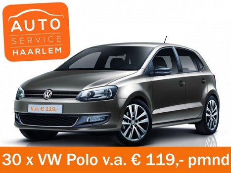 Volkswagen Polo - 1.2 TSI BlueMotion 30x VW POLO v.a. € 119, - per maand - 1