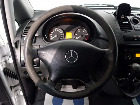 Mercedes-Benz Vito - 110 CDI 343 Functional XL Lang 3, Airco, Bijrijdersbank 3 pers, sidebars - 1