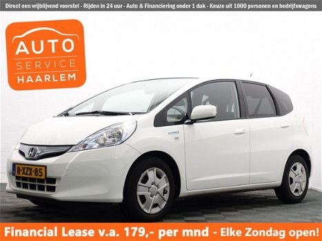 Honda Jazz - 1.4 Hybrid Exclusive Autom, Navi, ECC, Mf Stuur, slechts 41dkm - 1