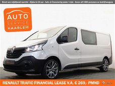 Renault Trafic - 1.6 DCi Bi Turbo L2 H1 DUBBELE CABINE Comfort LUXE , Navi, PDC, 6 pers