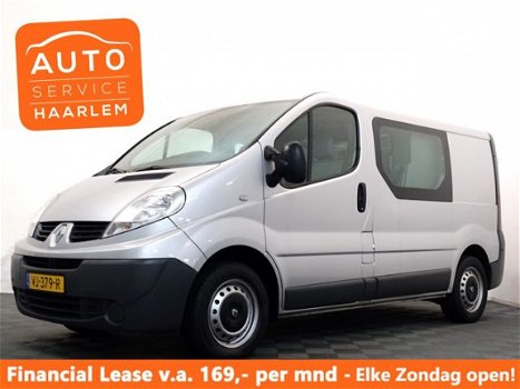 Renault Trafic - 2.0 dCi T27 L1 H1 Dubbel Cabine ( Snoeks) Luxe, Airco, Navi - 1