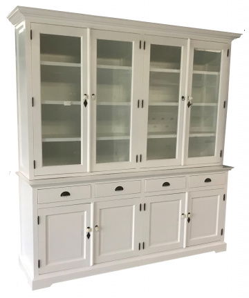 Winkelkast Haarlo wit 220 x 50/40 x 220cm - nr. 1