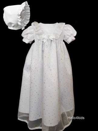 Doopjurkje doopkleding doopsetje doopkleed Sparkling - nr. 1