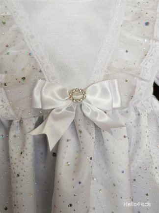Doopjurkje doopkleding doopsetje doopkleed Sparkling - Afbeelding 2