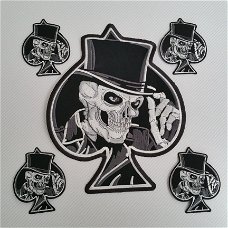Badge en Rugpatch Skull Ace