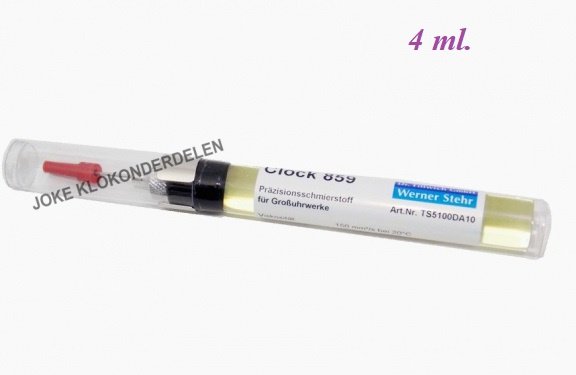 === Oliepen = Clock 859 = 4 ml. = nieuw === 40660 - nr. 1