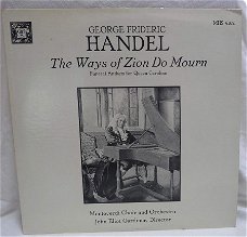 LP Händel - The ways of Zion Do Mourn