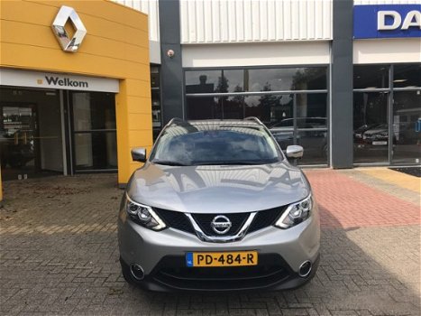 Nissan Qashqai - 1.2 Tekna Leder/Navi/Camera/Panoramadak/ACTIEPRIJS - 1