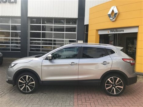 Nissan Qashqai - 1.2 Tekna Leder/Navi/Camera/Panoramadak/ACTIEPRIJS - 1