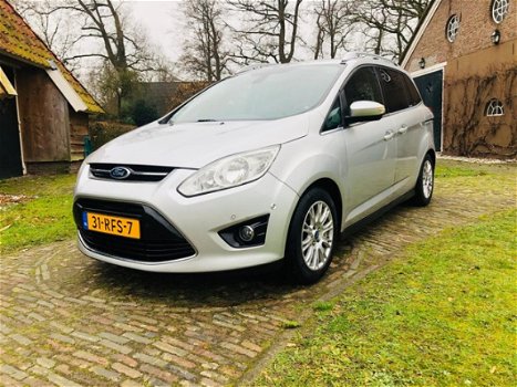 Ford Grand C-Max - 1.6 Titanium -NL auto-clima-lmv-pdc-trekhaak - 1