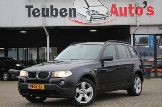 BMW X3 - 2.0i Executive Anniversary Deze auto moet nog gereinigd worden. navigatie, radio cd speler - 1