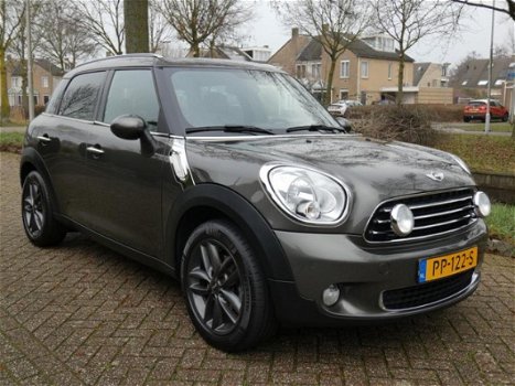 Mini Mini Countryman - 2.0 Cooper D ALL4 Chili leer navi schuifdak automaat - 1