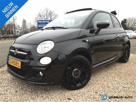 Fiat 500 - CABRIO SPORT TwinAir Turbo ECC-CLIMA PDC SPORT-UITVOERING DIGITALE COCKPIT 1-EIGEN.NL-AUT - 1