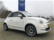 Fiat 500 - CABRIO LOUNGE TwinAir Turbo NW.MODEL AIRCO NAVI ELECTR.DAK BLUETOOTH CHROOM AFWERKING 1-E - 1 - Thumbnail