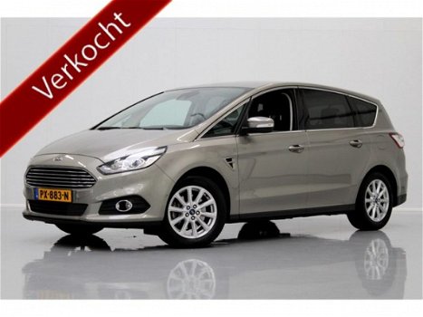 Ford S-Max - 1.5 Titanium 161PK, NAVI | CRUISE | AFN.TREKHAAK | PDC V+A | VERW.RUIT - 1