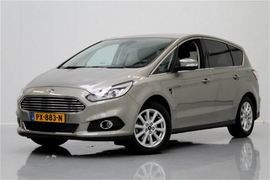 Ford S-Max - 1.5 Titanium 161PK, NAVI | CRUISE | AFN.TREKHAAK | PDC V+A | VERW.RUIT - 1