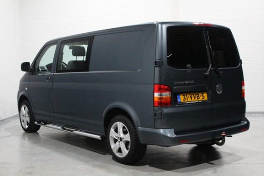 Volkswagen Transporter - 2.5 TDI 131 pk Dubbel Cabine Automaat, Airco, Cruise Control, Trekhaak - 1