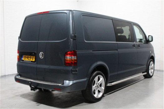 Volkswagen Transporter - 1.9 TDI 102pk Dubbel Cabine Airco, Cruise, Navi, Trekhaak, PDC Achter - 1