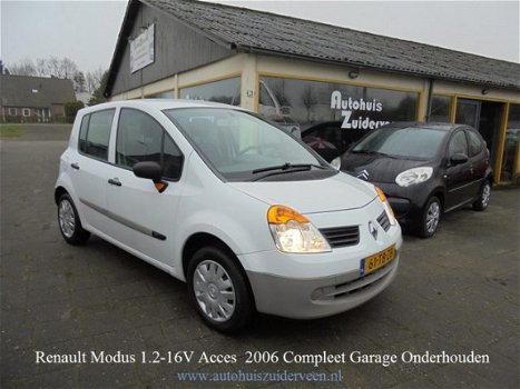 Renault Modus - 1.2 16V 48KW Accés Dealer Onderhouden - 1