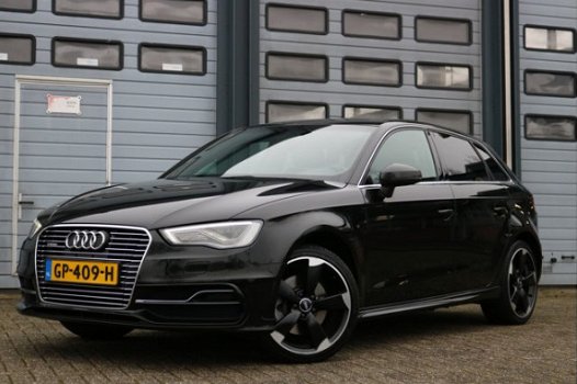 Audi A3 Sportback - 1.4 e-tron PHEV S-LINE Led Navi Leder Sportzetels Chroom Zeer mooi BJ2015 - 1