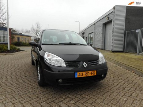 Renault Scénic - 1.6-16V Expression Luxe 2003 Airco Apk Zwart - 1