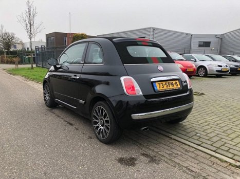 Fiat 500 C - 0.9 TwinAir by Gucci /LEER/NAVI/OPEN DAK/ - 1