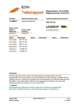 Skoda Roomster - 1.2 TSI Ambition 105 Pk - 1e Eigenaar dealer onderhouden - Airco - Cruise - Trekhaa - 1