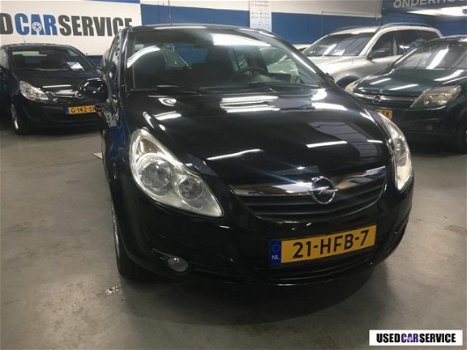 Opel Corsa - 5 drs airco navi lm-velg 1.4 nw apk - 1