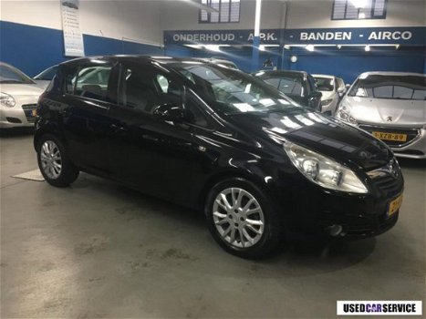 Opel Corsa - 5 drs airco navi lm-velg 1.4 nw apk - 1